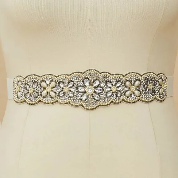 torrid | Accessories | Host Pick Rhinestone Beaded Belt  display picture 1